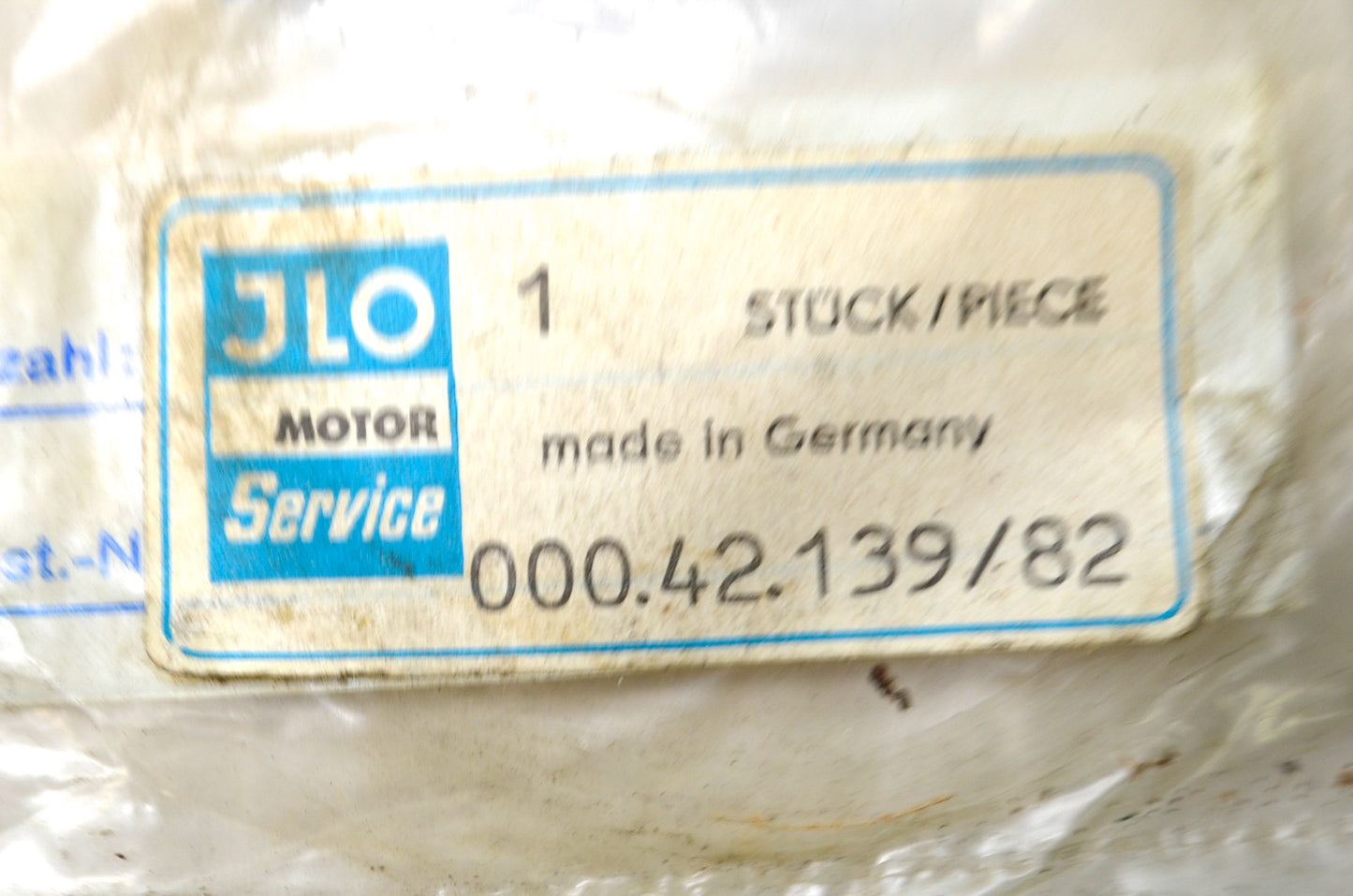 JLO 000-42-139-82, 000.42.139/82 Piston Ring NOS