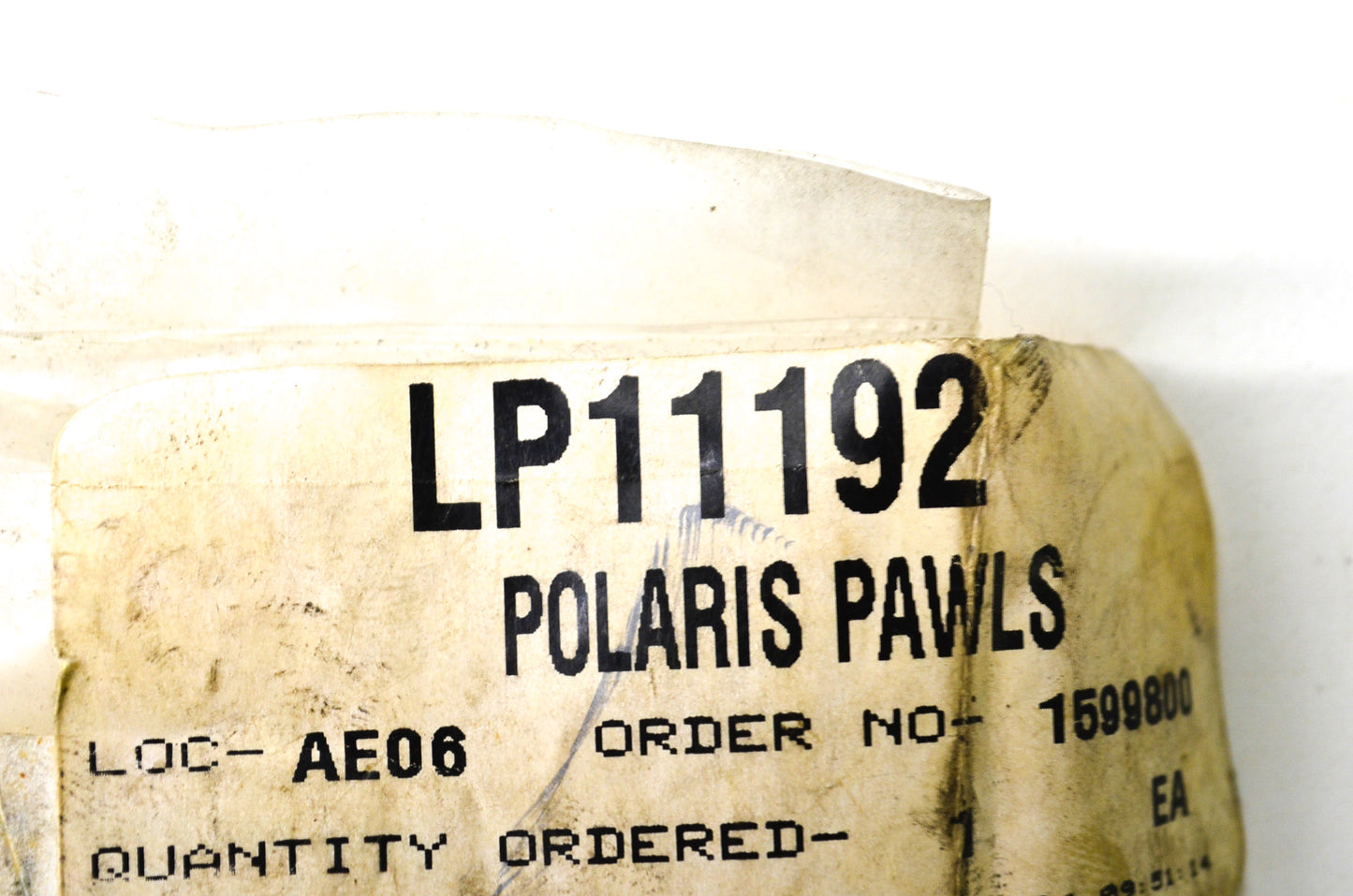 Robin LP11192, 11-316 Pawls Kit NOS