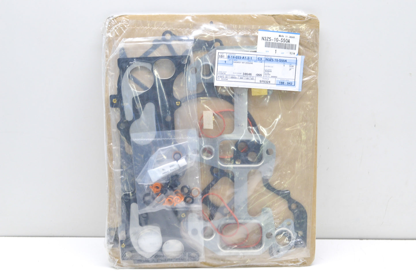New OEM Mazda Engine Gasket Kit NOS