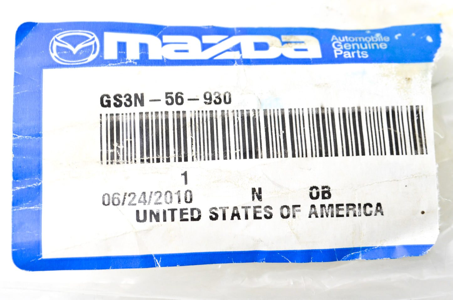 OEM Mazda GS3N-56-930 Trunk Lid Damper Stay NOS