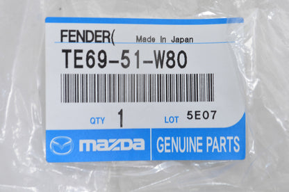 New OEM Mazda Left Driver Bumper Fender Molding NOS