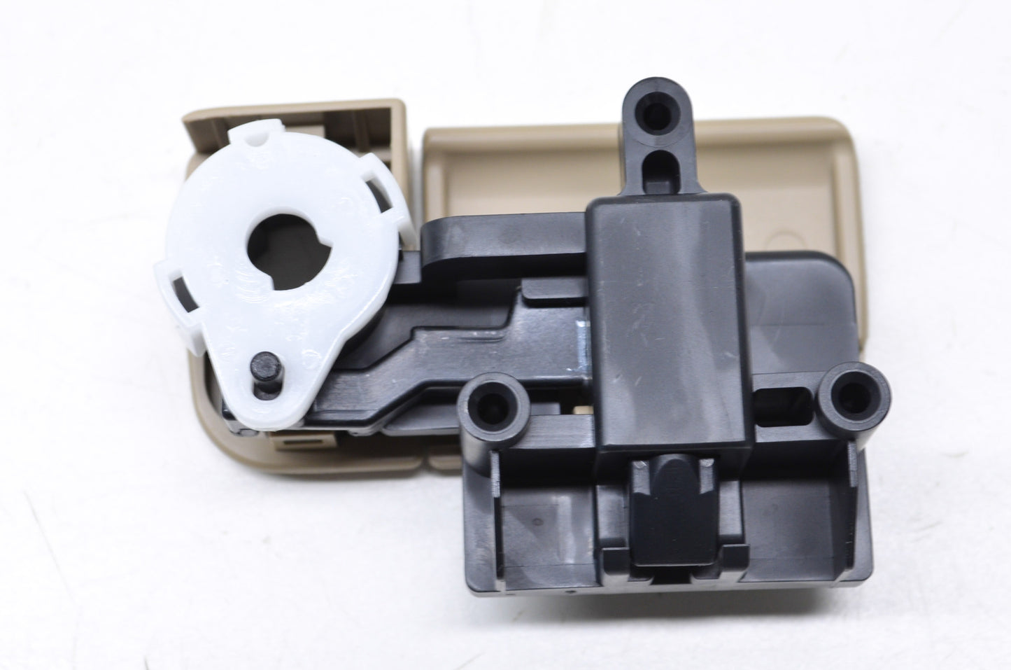 New OEM Mazda Tan Interior Glove Box Lid Latch NOS