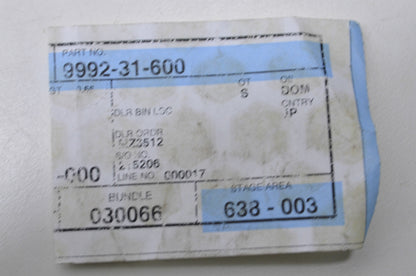 OEM Mazda 9992-31-600 Castle Nut NOS