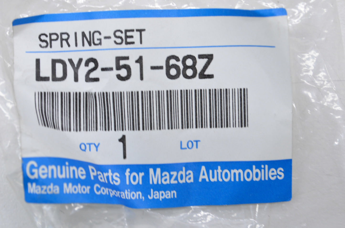 OEM Mazda LDY2-51-68Z Spring Kit NOS