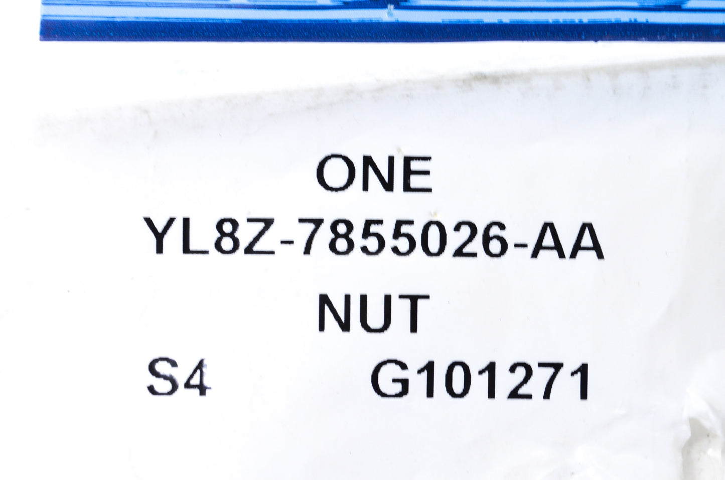 OEM Mazda YL8Z-7855026-AA, EC02519N8 Roof Kit Nut NOS