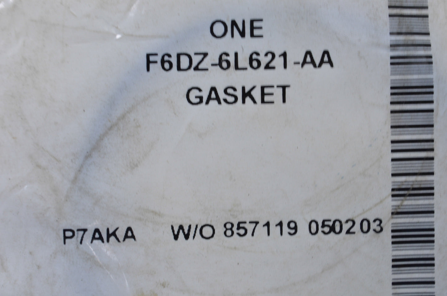 OEM Mazda F6DZ-6L621-AA, AJ03-14-702 Oil Pump Filter Gasket NOS