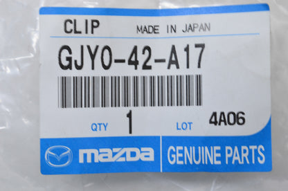 OEM Mazda GJY0-42-A17 Clip NOS