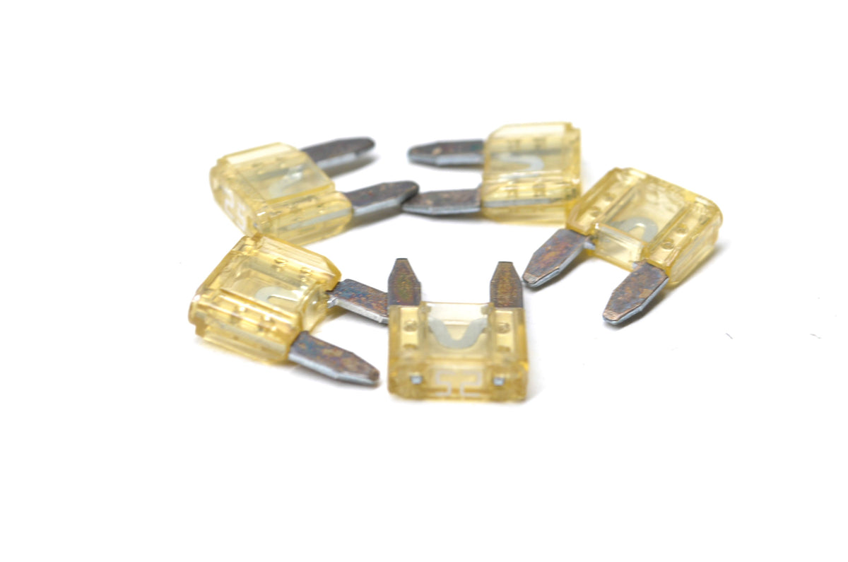 OEM Mazda BP4K-67-M25 Fuse 25A Qty 5 NOS