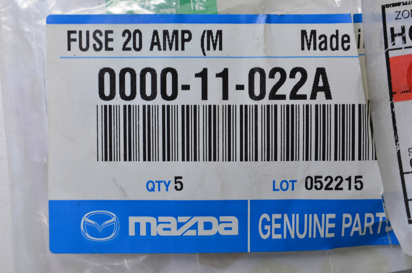 New OEM Mazda 20 Fuse Kit NOS