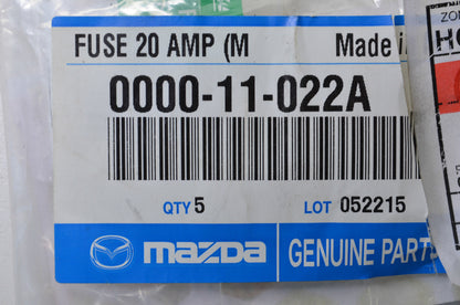 New OEM Mazda 20 Fuse Kit NOS