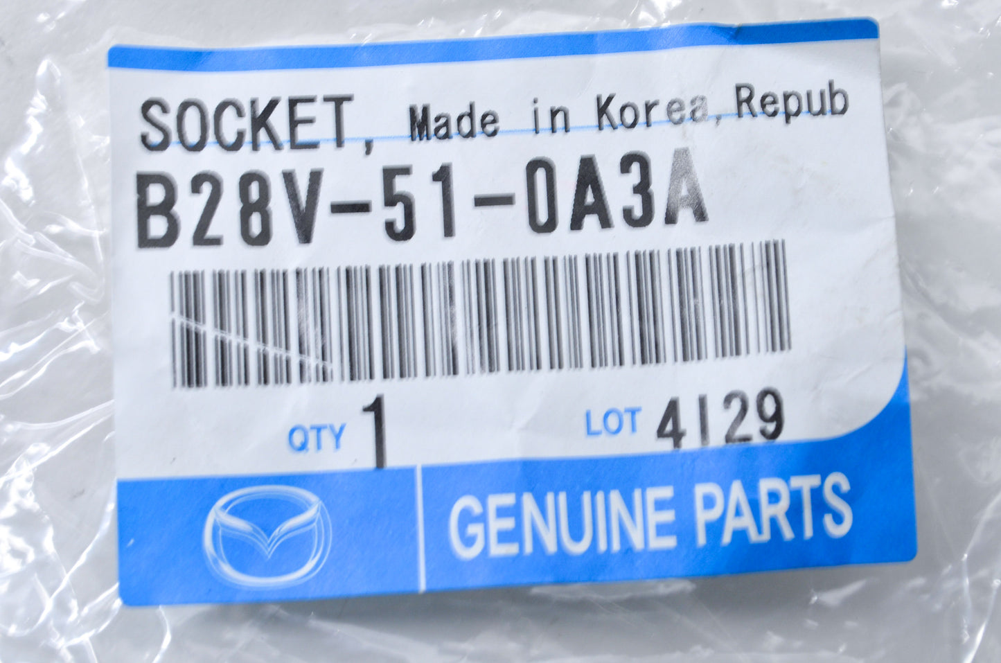 New OEM Mazda Headlight Bulb Socket Connector NOS