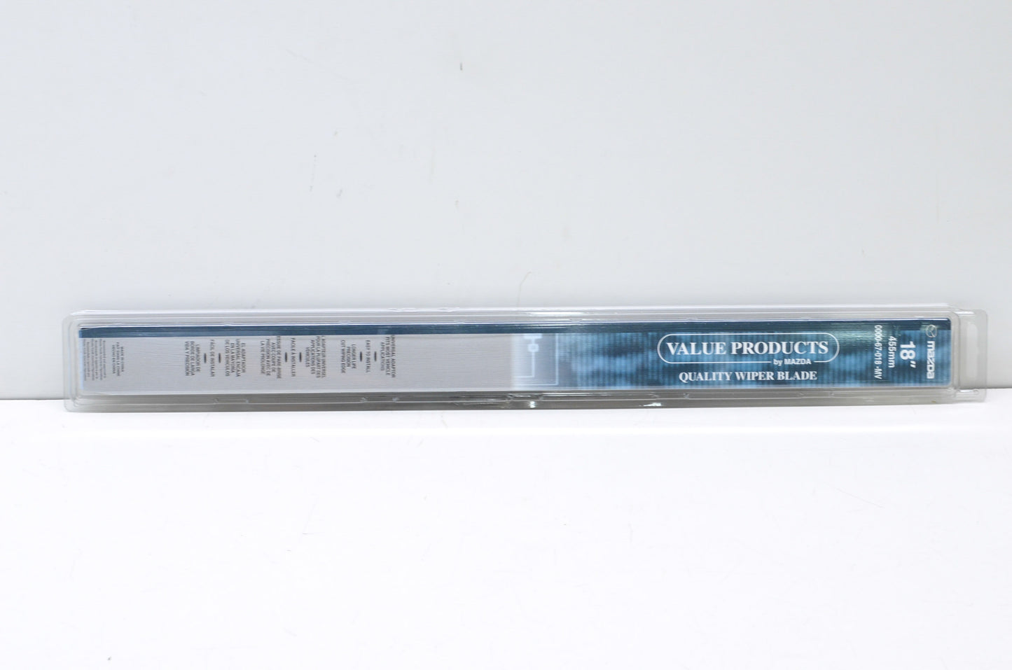 OEM Mazda 0000-67-018-MV 18' Windshield Wiper Blade NOS