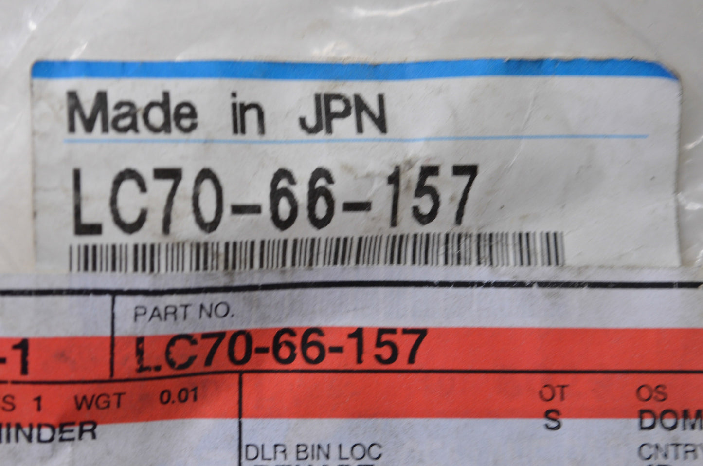 New OEM Mazda Ignition Key Reminder Switch NOS