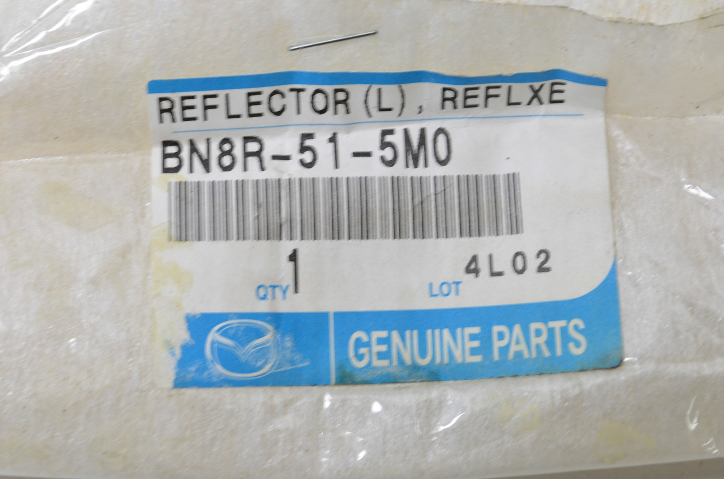 OEM Mazda BN8R-51-5M0 Reflector NOS