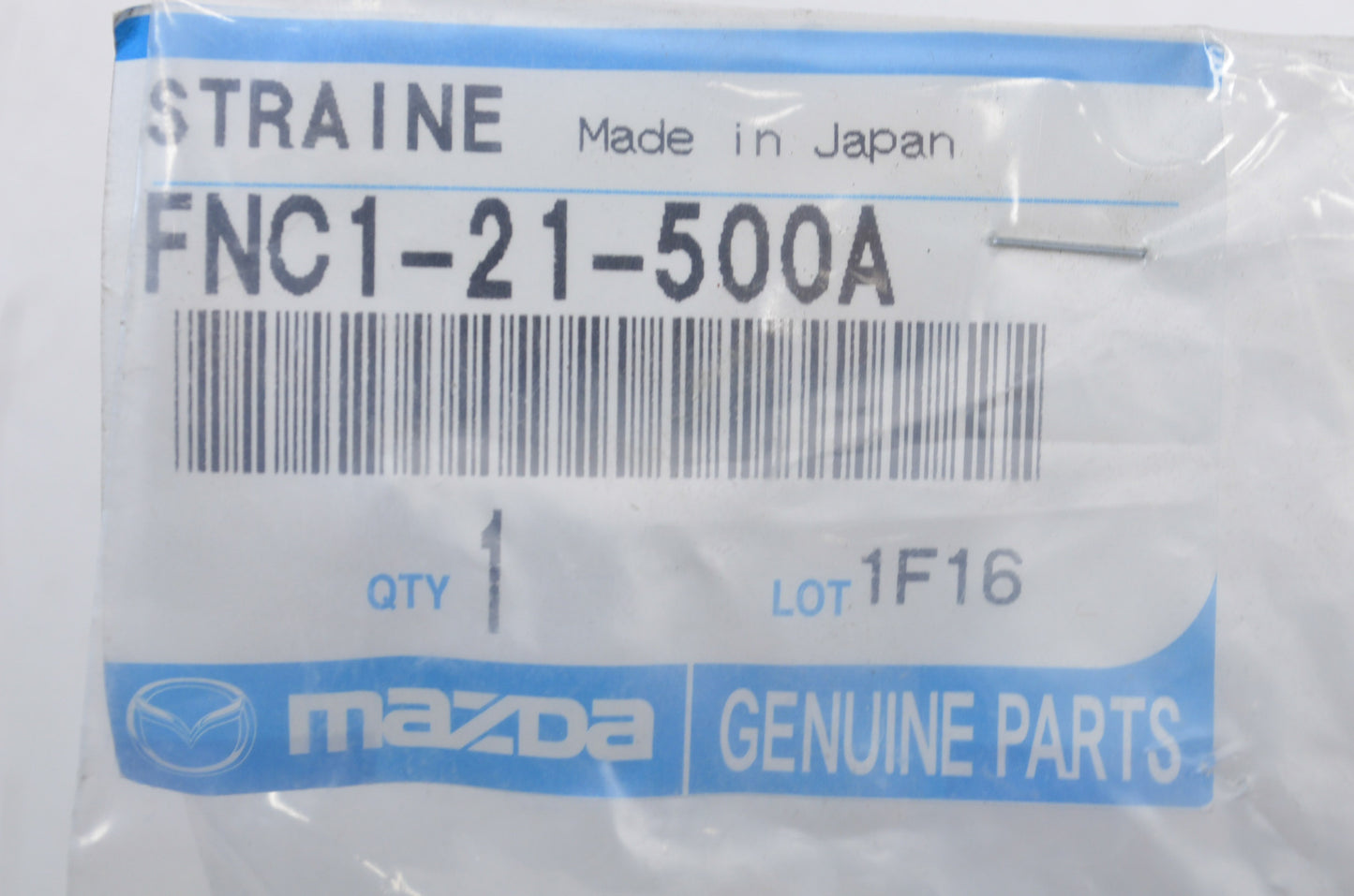 New OEM Mazda Oil Strainer NOS