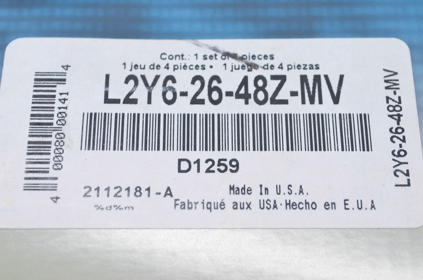 New OEM Mazda Rear Brake Pad Kit NOS