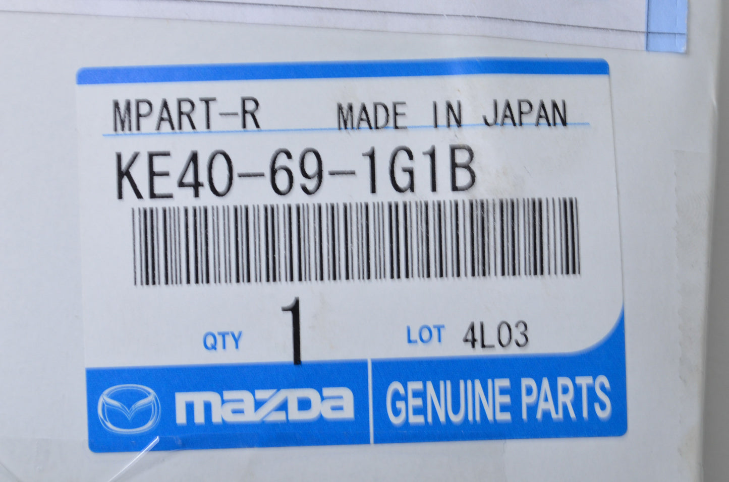 New OEM Mazda Passenger Side Mirror NOS