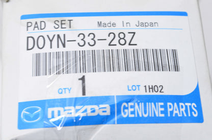 OEM Mazda D0YN-33-28Z Front Brake Pad Kit NOS