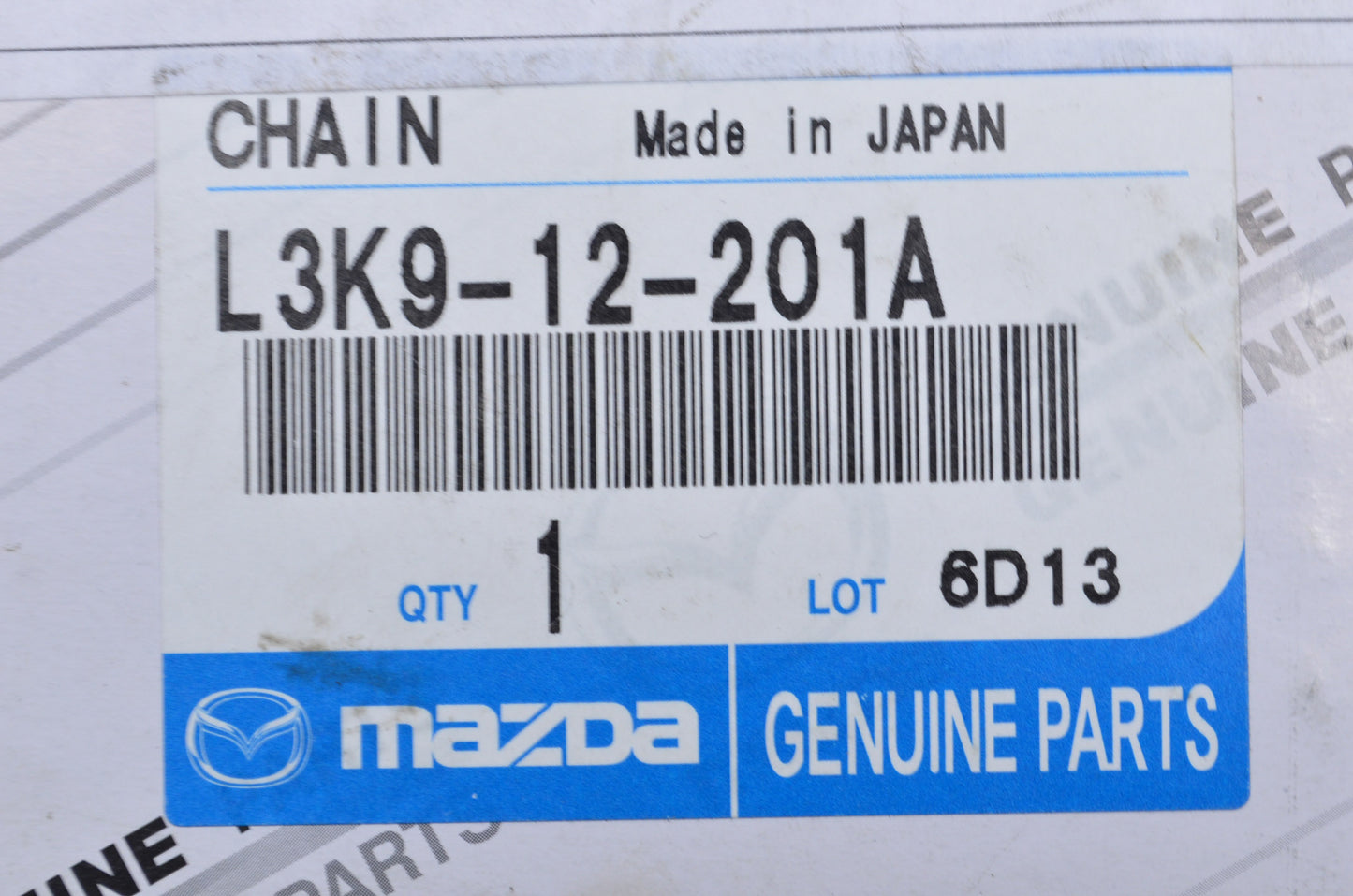 New OEM Mazda Timing Chain NOS