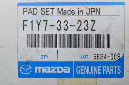 OEM Mazda F1Y7-33-23Z Front Brake Pad Kit NOS