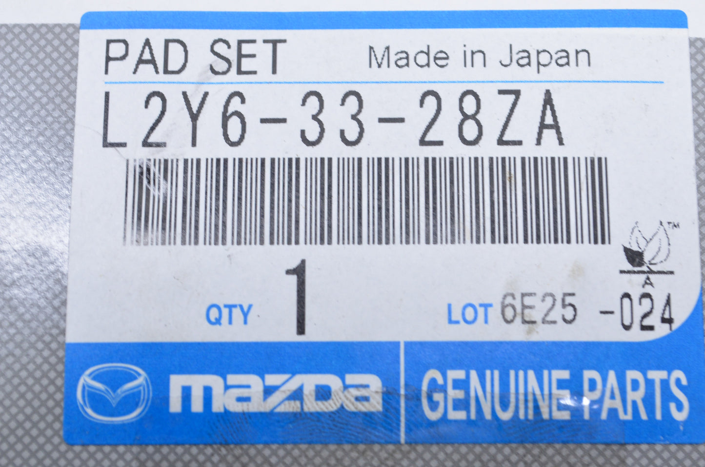 New OEM Mazda Front Brake Pad Kit NOS