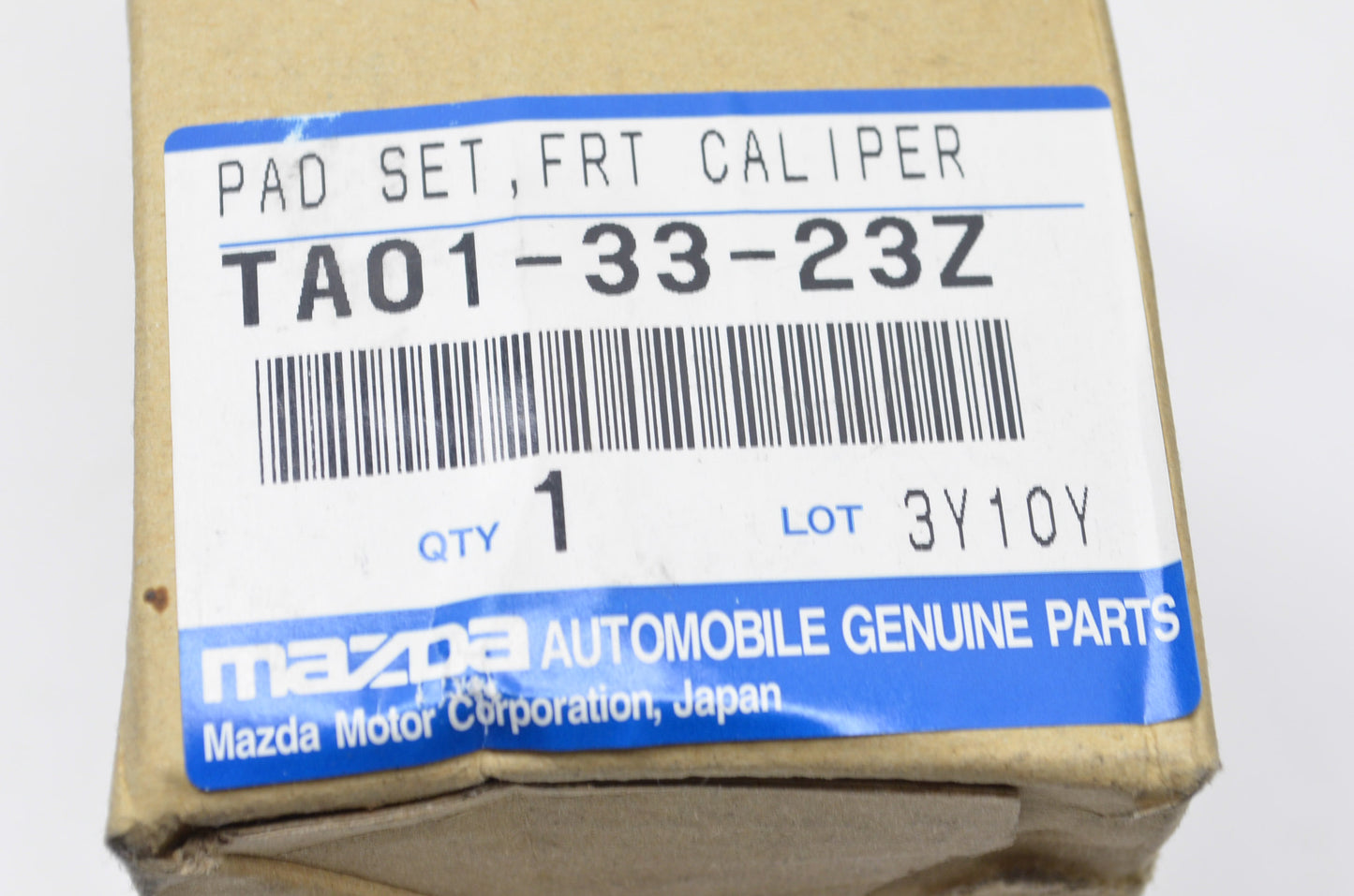 OEM Mazda TA01-33-23Z Front Brake Pad Kit NOS