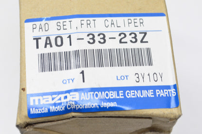 OEM Mazda TA01-33-23Z Front Brake Pad Kit NOS