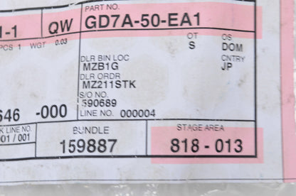 New OEM Mazda Rear Bumper Cover Fastener NOS