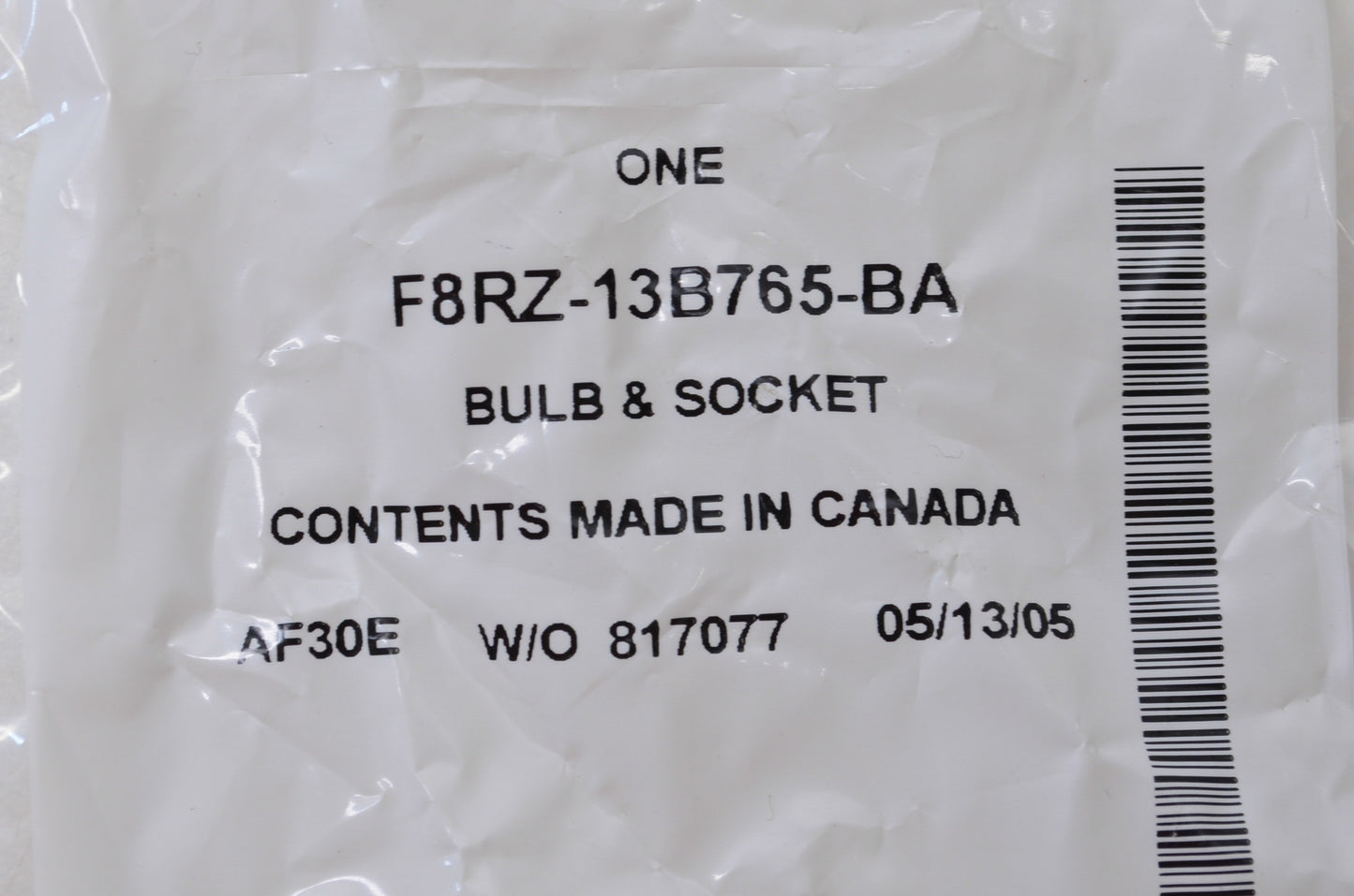 Bulb & Socket NOS