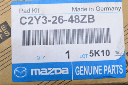 New OEM Mazda Rear Brake Pad Kit NOS