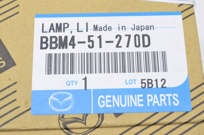 New OEM Mazda License Plate Lamp Assembly NOS