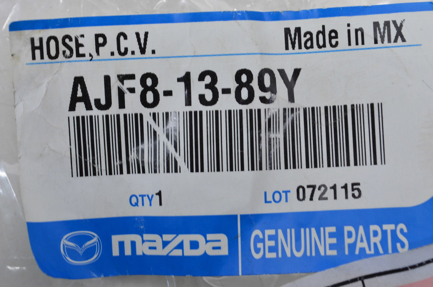 New OEM Ford Mazda PCV Hose NOS