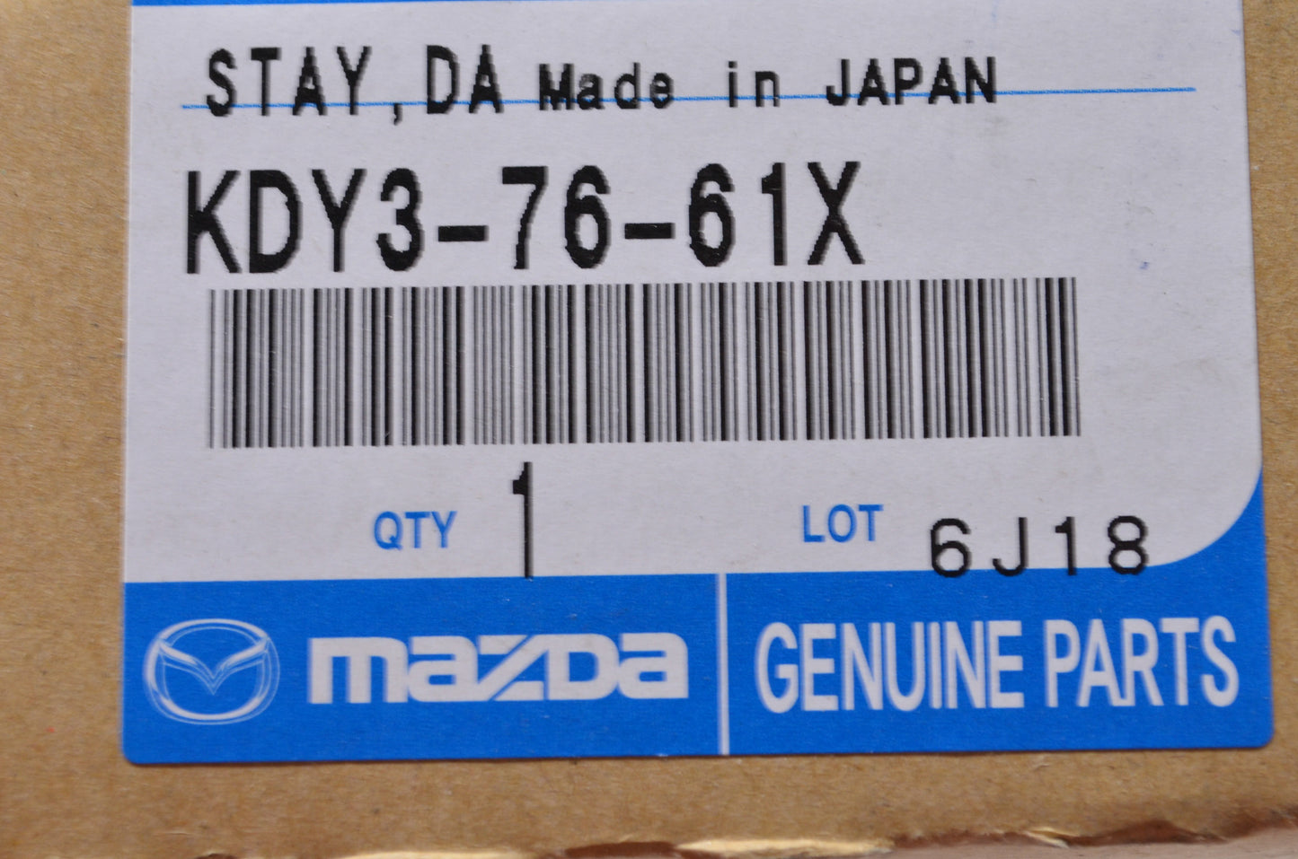 New OEM Mazda Stay Damper Kit NOS