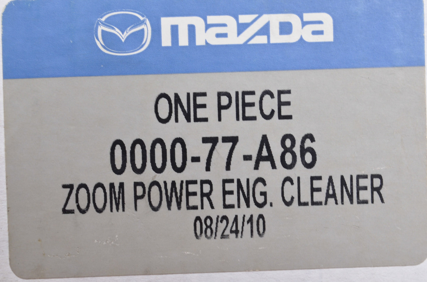 New OEM Mazda Zoom Power Engine Cleaner 296 mL NOS