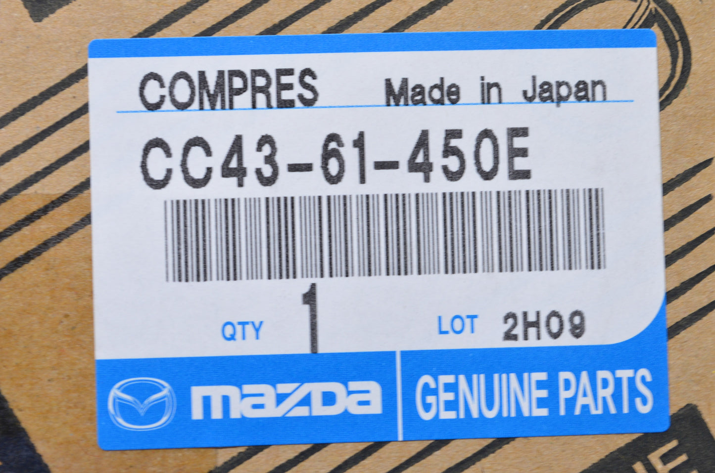 New OEM Mazda AC Compressor NOS