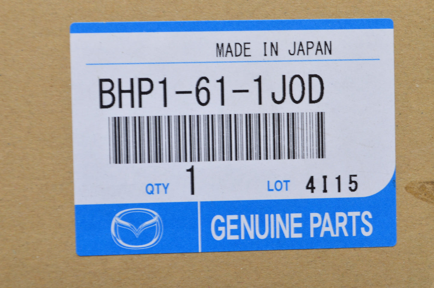 New OEM Mazda Driver Information Display NOS