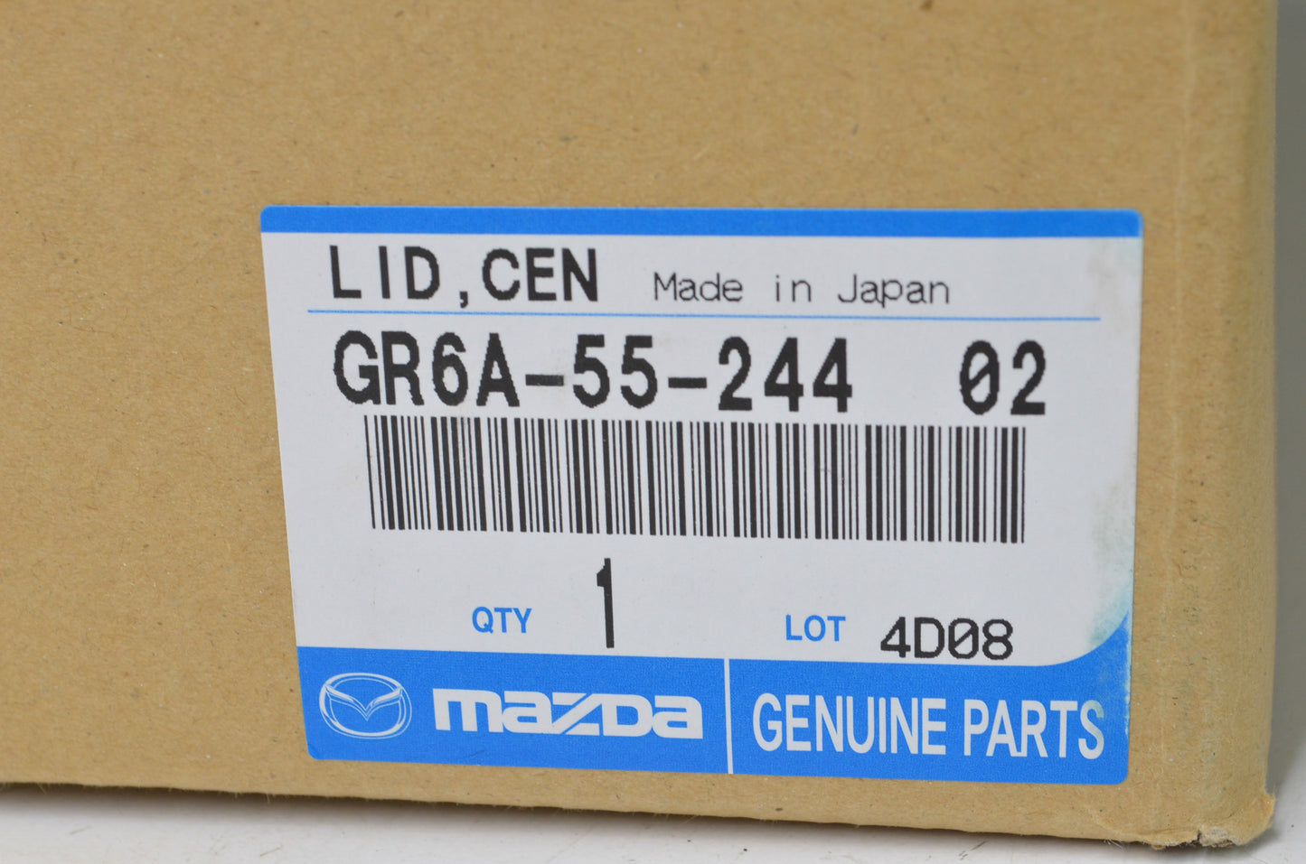 Center Upper Dash Bin & Lid NOS
