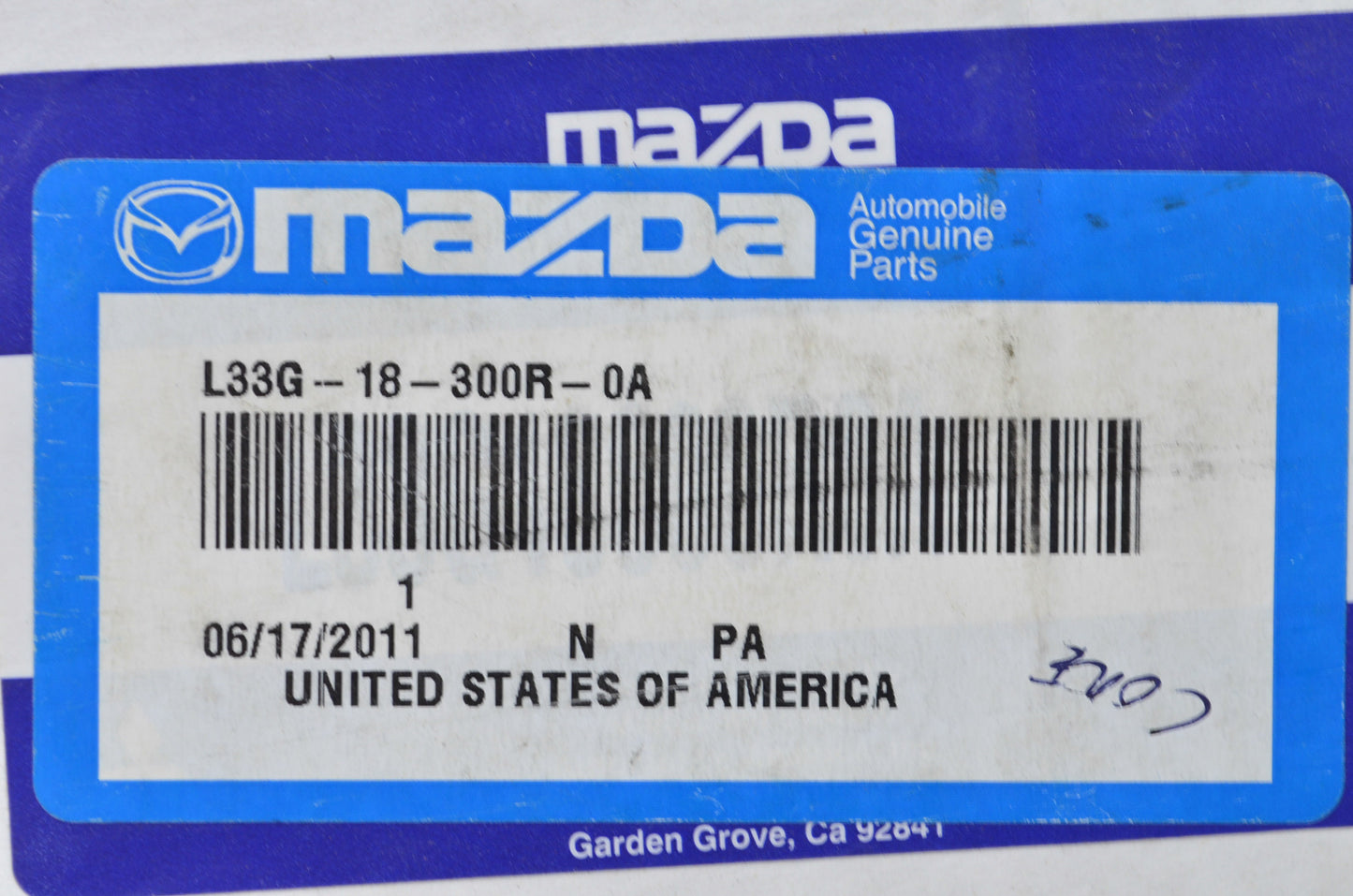 OEM Mazda L33G-18-300R-0A Alternator