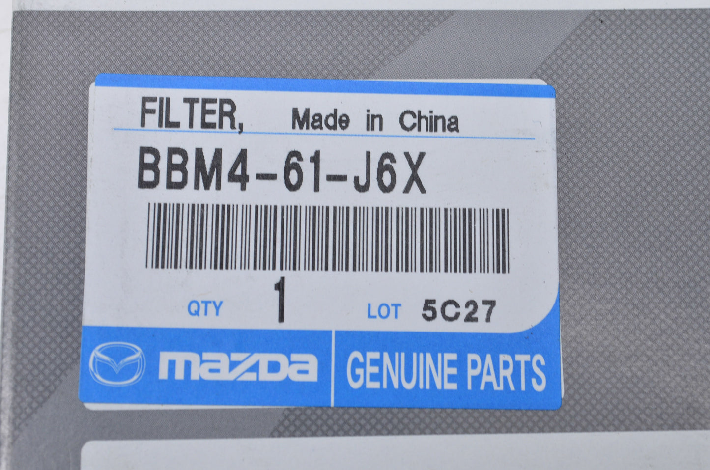 New OEM Mazda Cabin Air Filter NOS