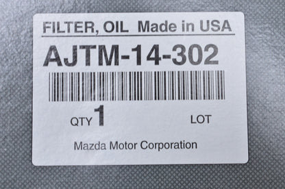 New OEM Mazda Oil Filter NOS