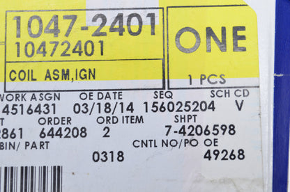 New AC Delco Ignition Coil NOS