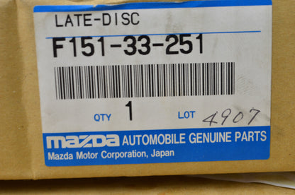 OEM Mazda F152-33-251A, F151-33-251 Disc Plate NOS