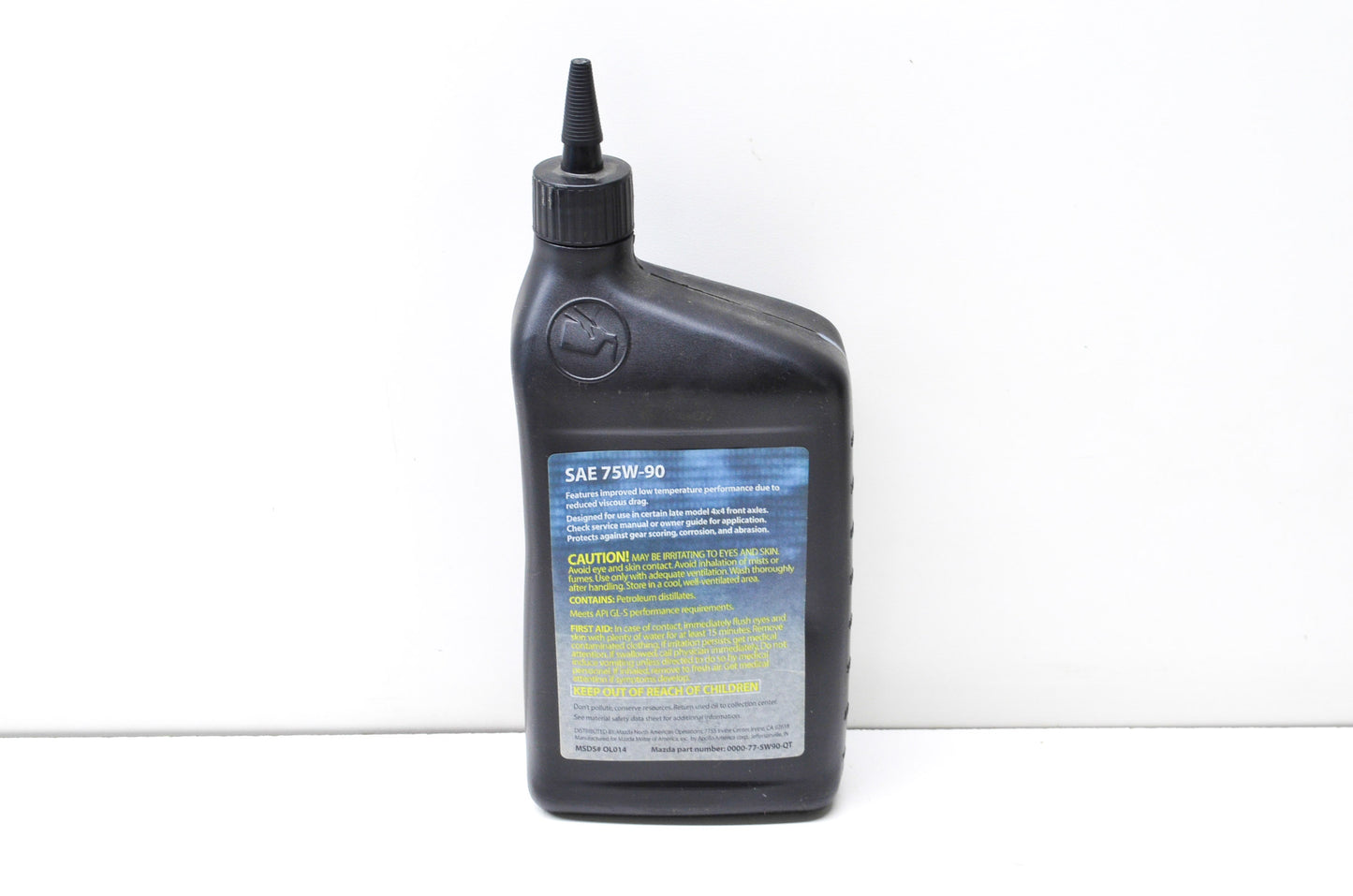 New OEM Mazda SAE 75W-90 Premium Front Axle Lubricant 1 Quart Bottle NOS