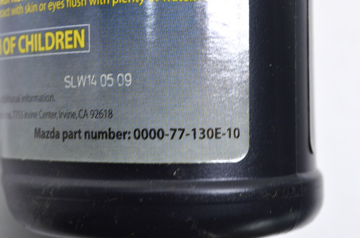 New OEM Mazda Heavy Duty High Temperature DOT 3 Motor Vehicle Brake Fluid 12 Oz