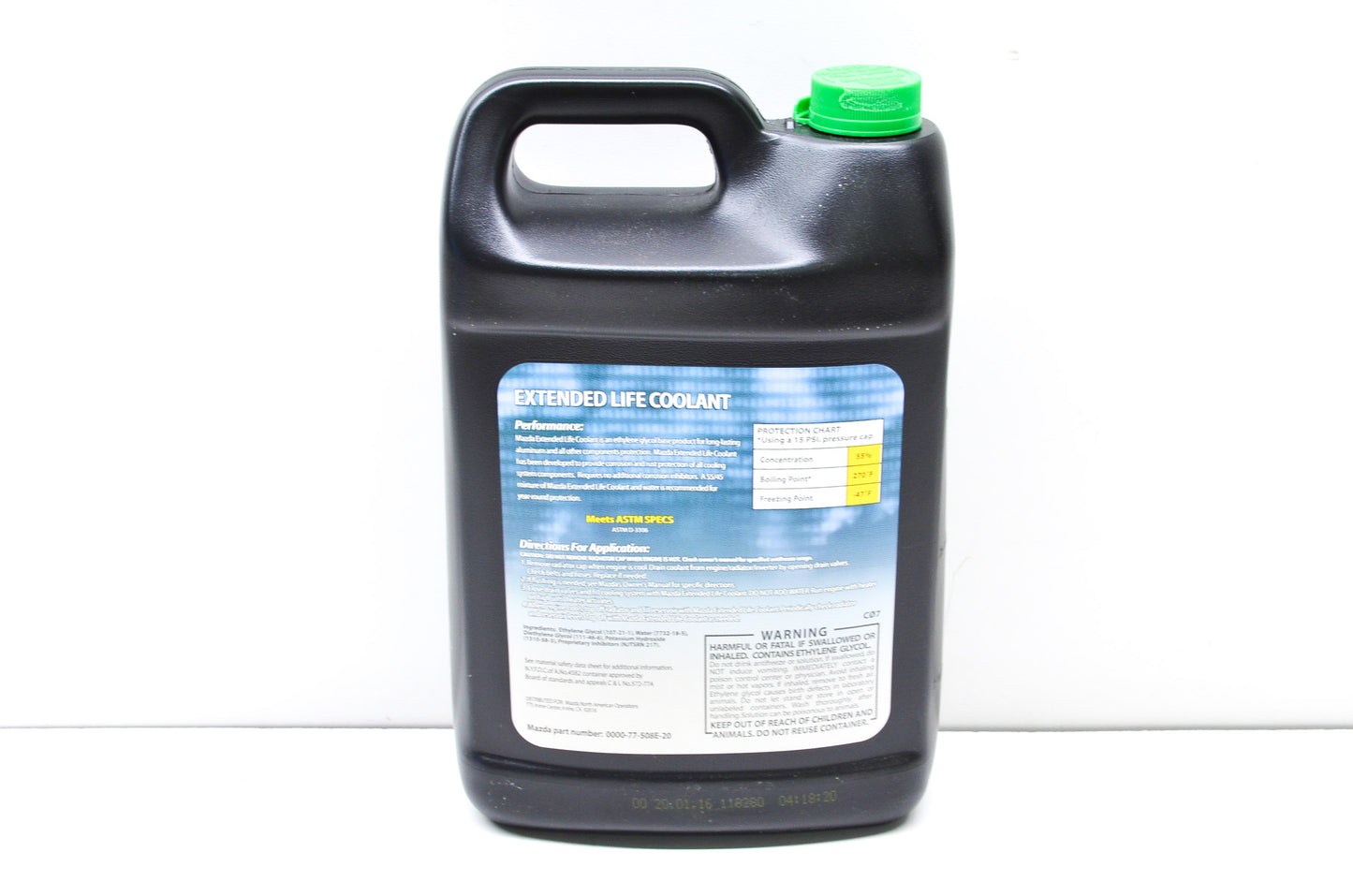 New OEM Mazda Extended Life Coolant Type FL22 1 Gallon Jug NOS