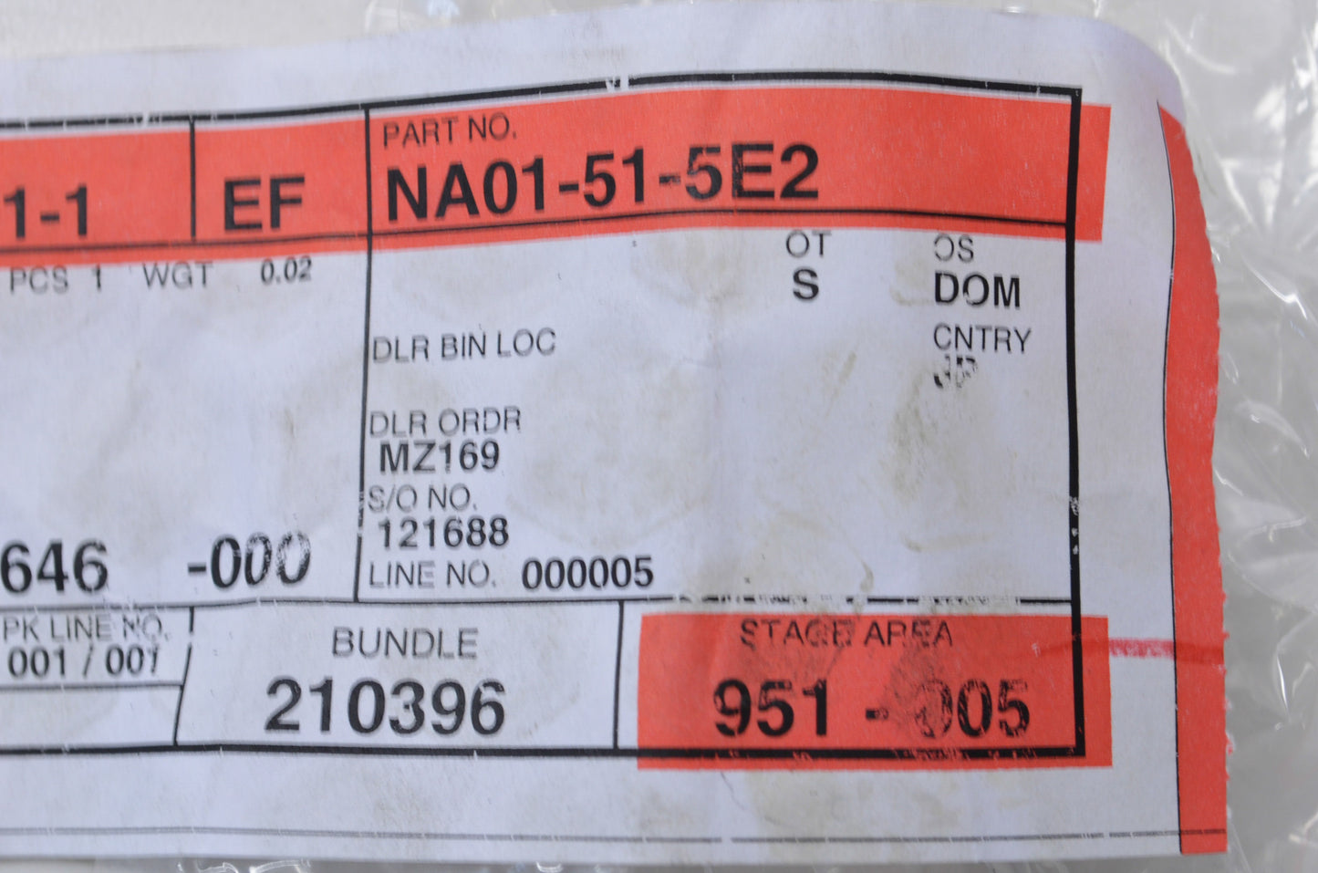 New OEM Mazda Socket NOS
