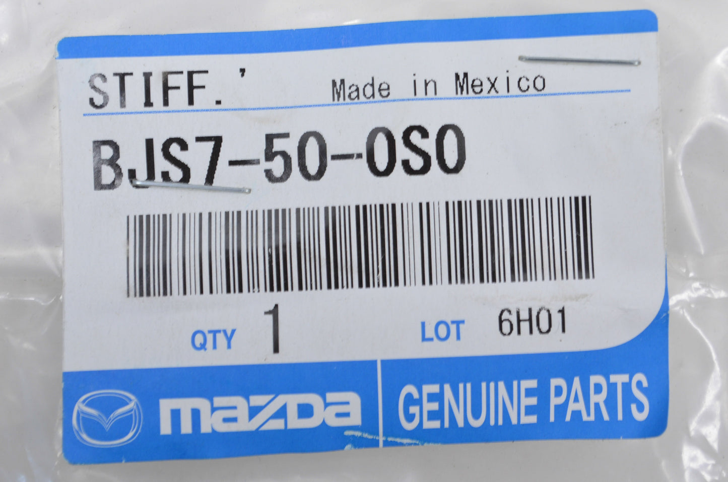 New OEM Mazda Lower Bumper Support NOS
