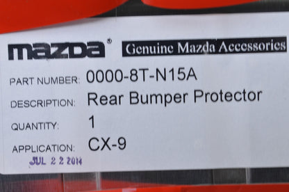 New OEM Mazda Rear Bumper Guard NOS