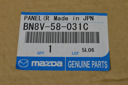 OEM Mazda BN8V-58-031C Front Passenger Side Door Shell NOS
