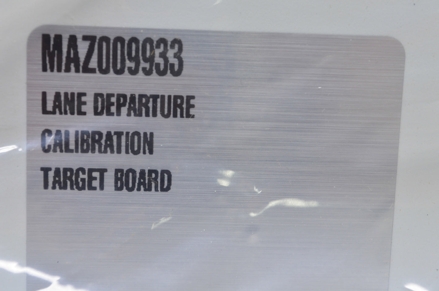 New OEM Mazda Lane Departure Calibration Target Board NOS